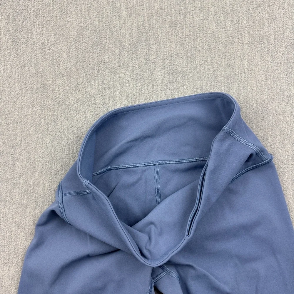 Lululemon Leggings Womens 4 Blue Wunder Under Crop III 22